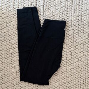 Lulu Lemon Navy Wunder Under Leggings